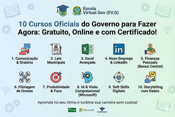 Escola Virtual.Gov: Cursos Gratuitos Online